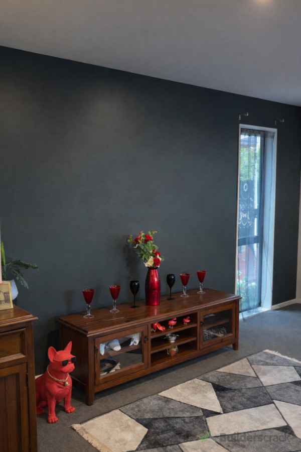 Residential feature wall painting completed to enhance the living space and create a strong focal point with a smooth, high-quality finish.