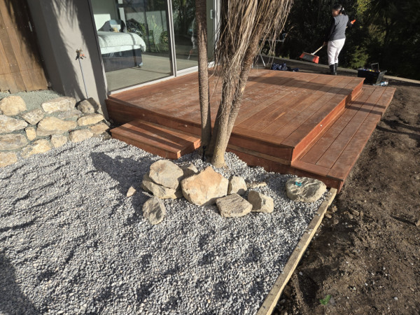 Kwila Deck and Spa Area