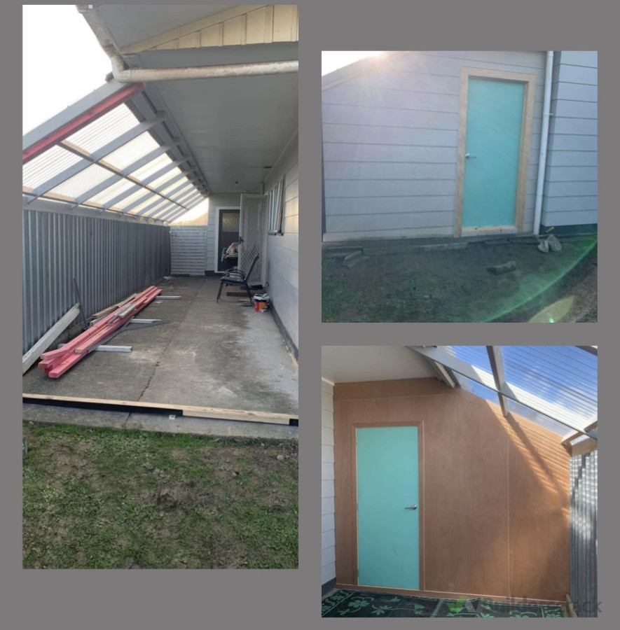 Additional enclosed outdoor space