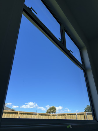 After interior & exterior window clean