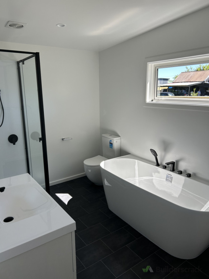 After bathroom clean