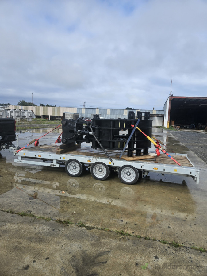 Excavator attachment move