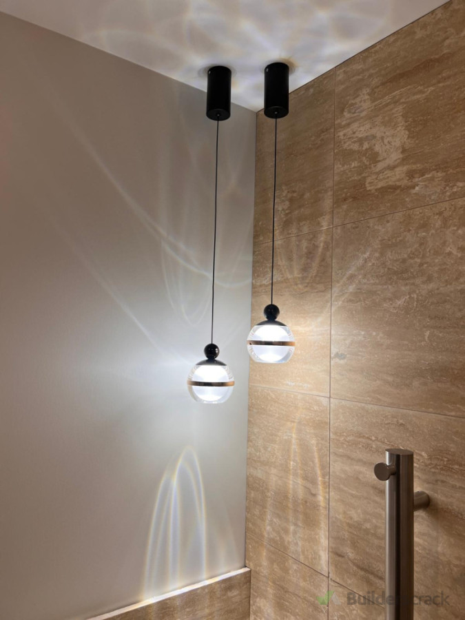 Feature pendants fitted and positioned for the perfect look.