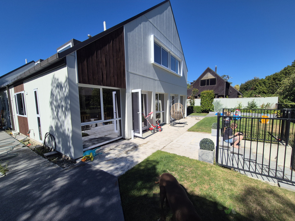 Recent re-clad from plaster to Axon panel