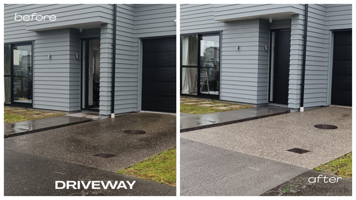 Driveway cleaning