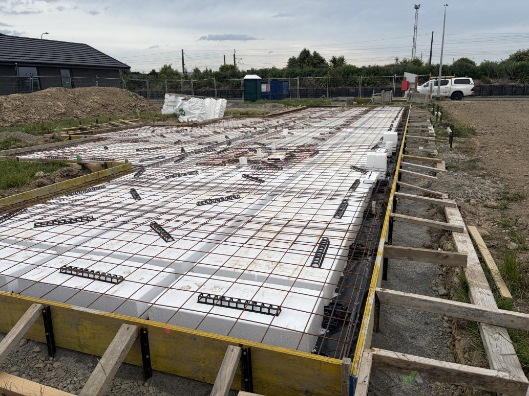 ready to pour on a new home