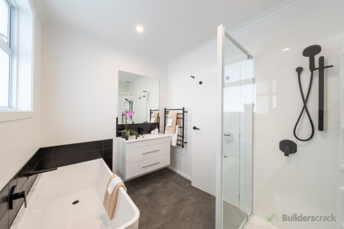 Two new bathrooms including replacing the existing while adding a new toilet and a brand new ensuite