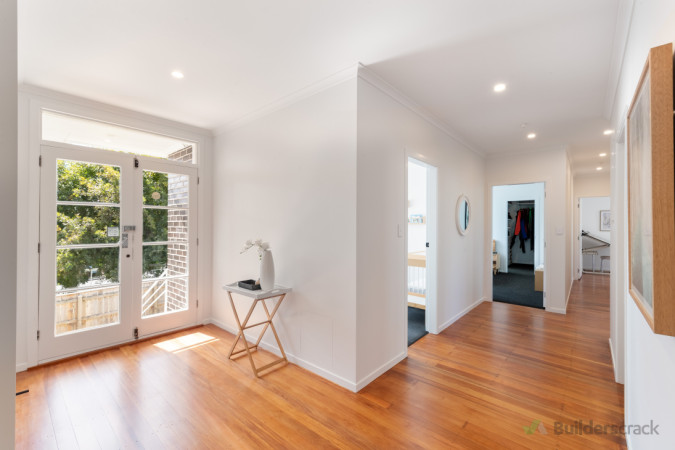 the floors and fresh paint gave the house much more light.