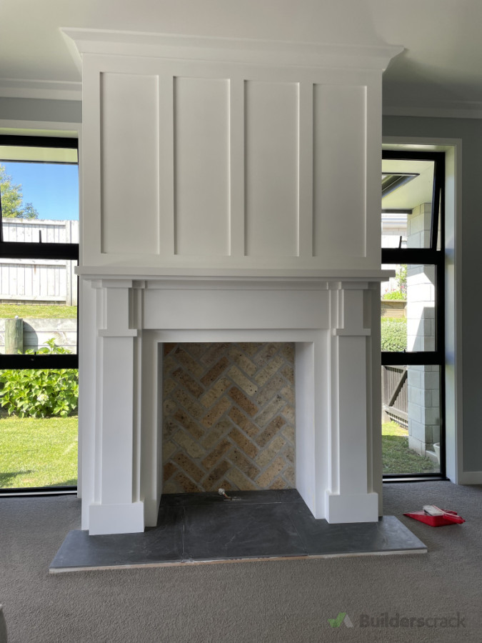 Bespoke fireplace
