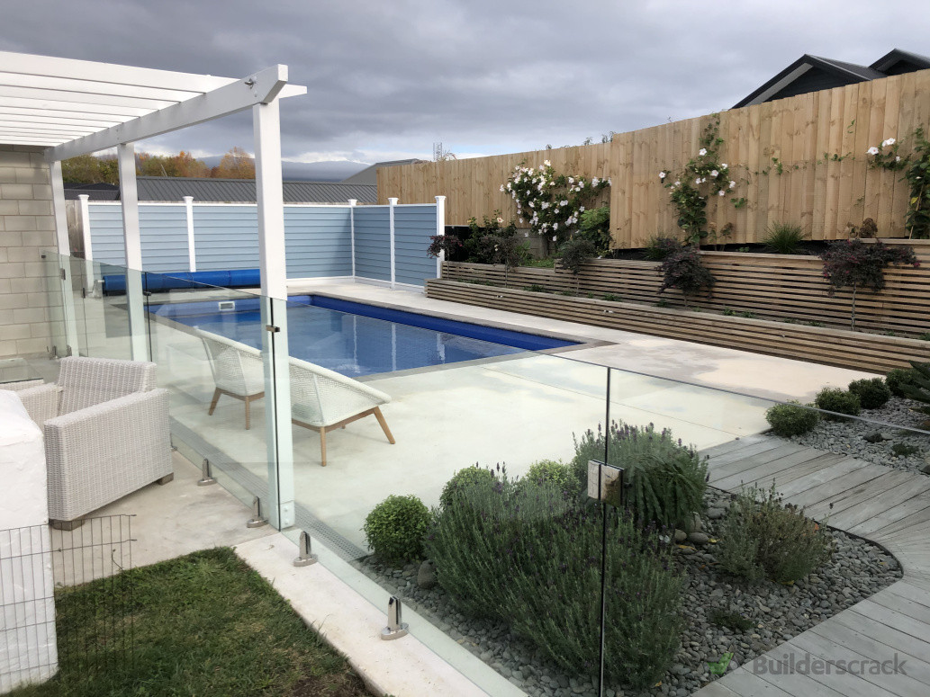 Pool area renovation