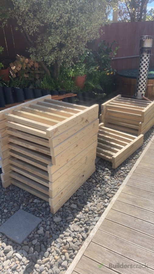 Balustrade factory line.