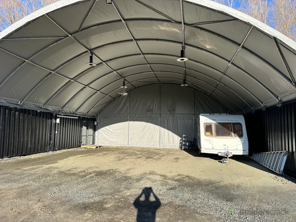 Container dome high bay lights