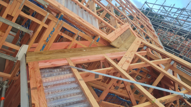 Other side of valley with vented roof