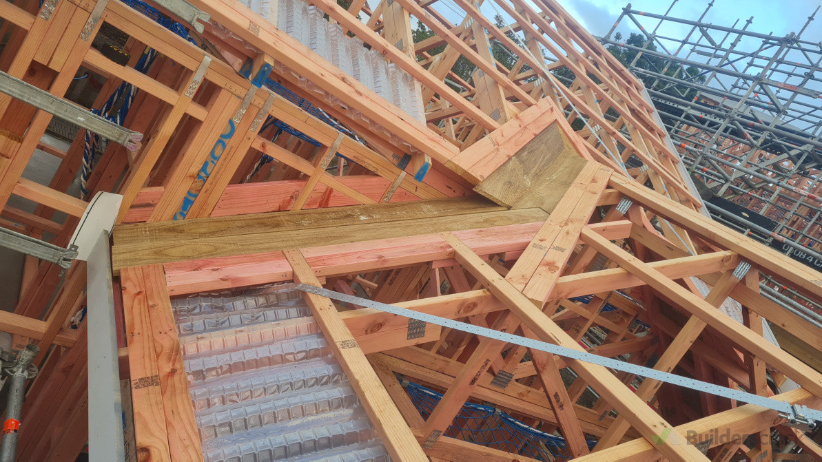 Other side of valley with vented roof