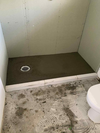 New shower conversion