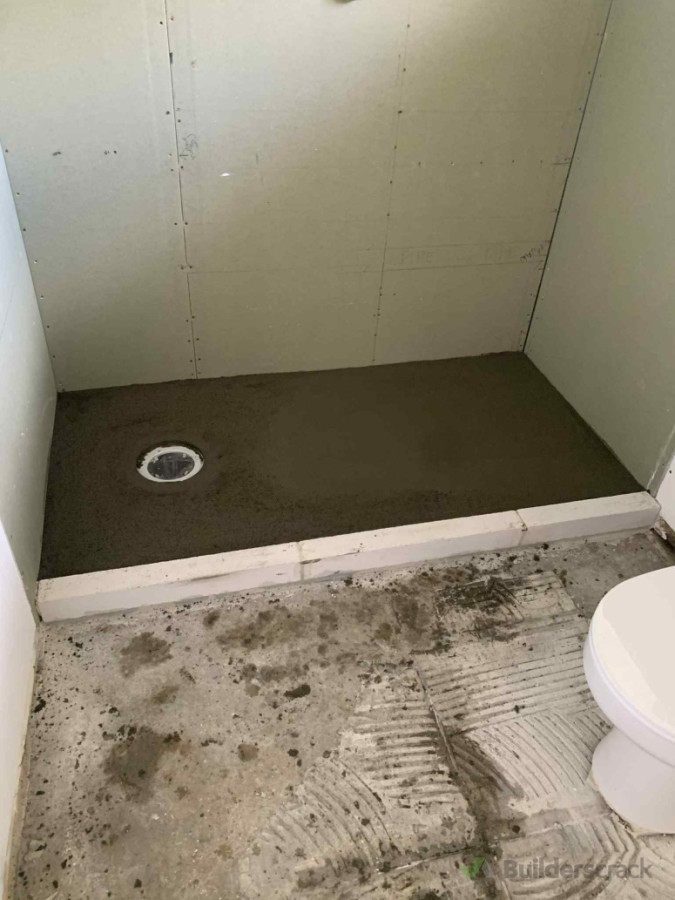 New shower conversion