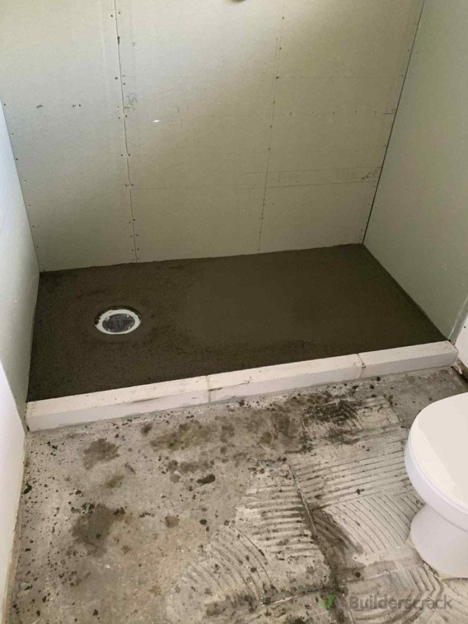 New shower conversion