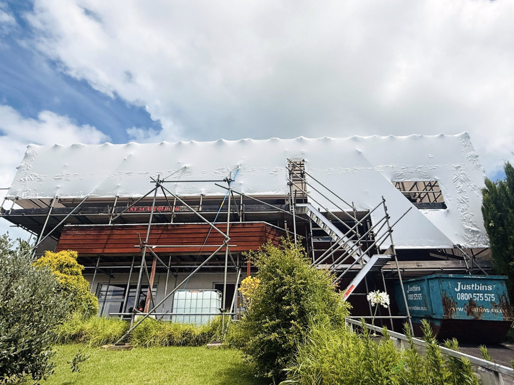 Shrink wrap scaffold 👌