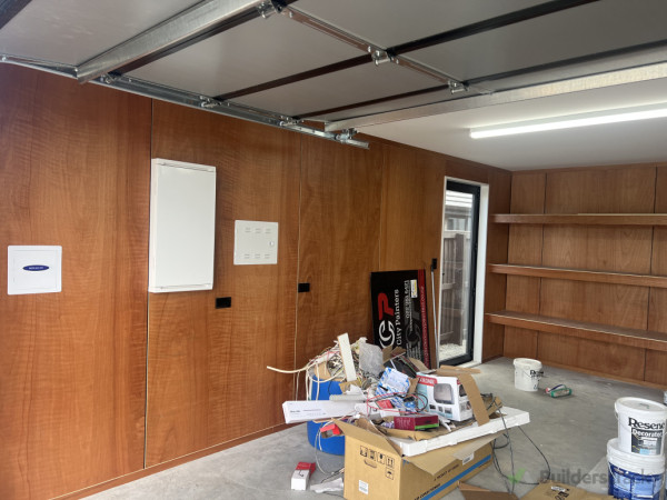 clear coat applied to timber boards