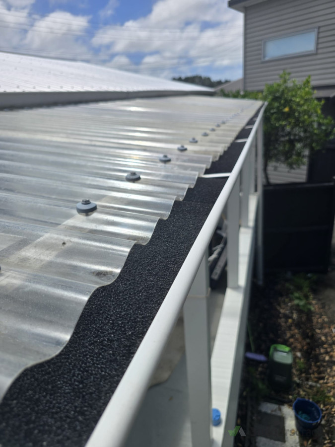 Gutter clean with guard guards