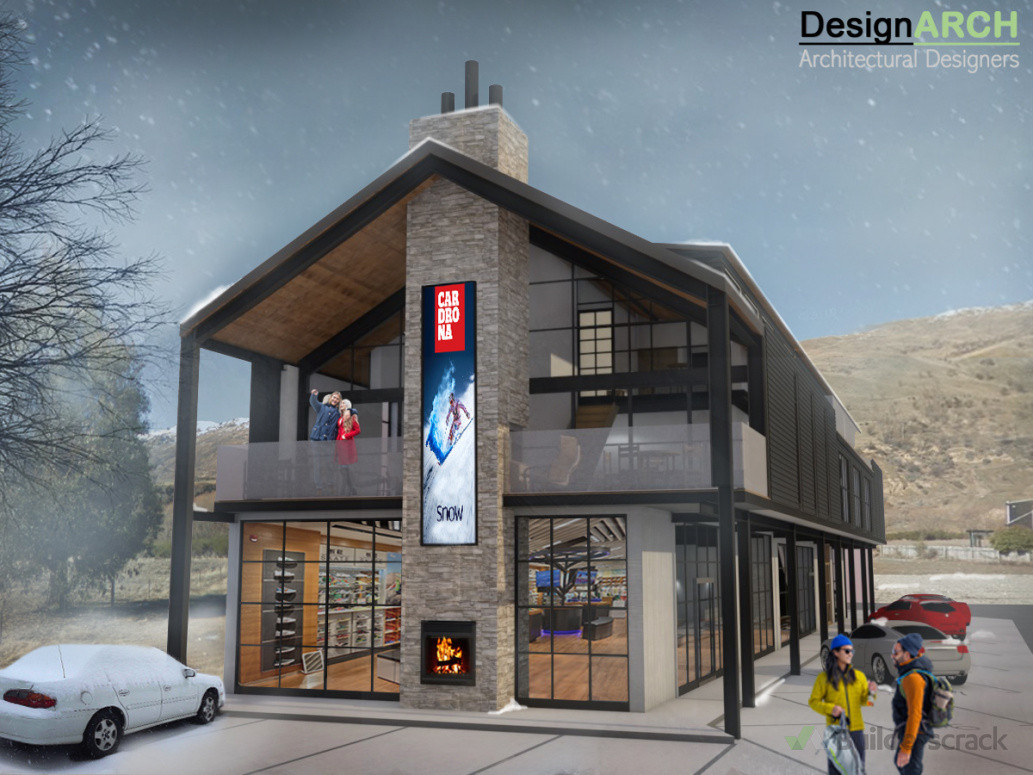 Concept Hotel and shopping  in Cardrona