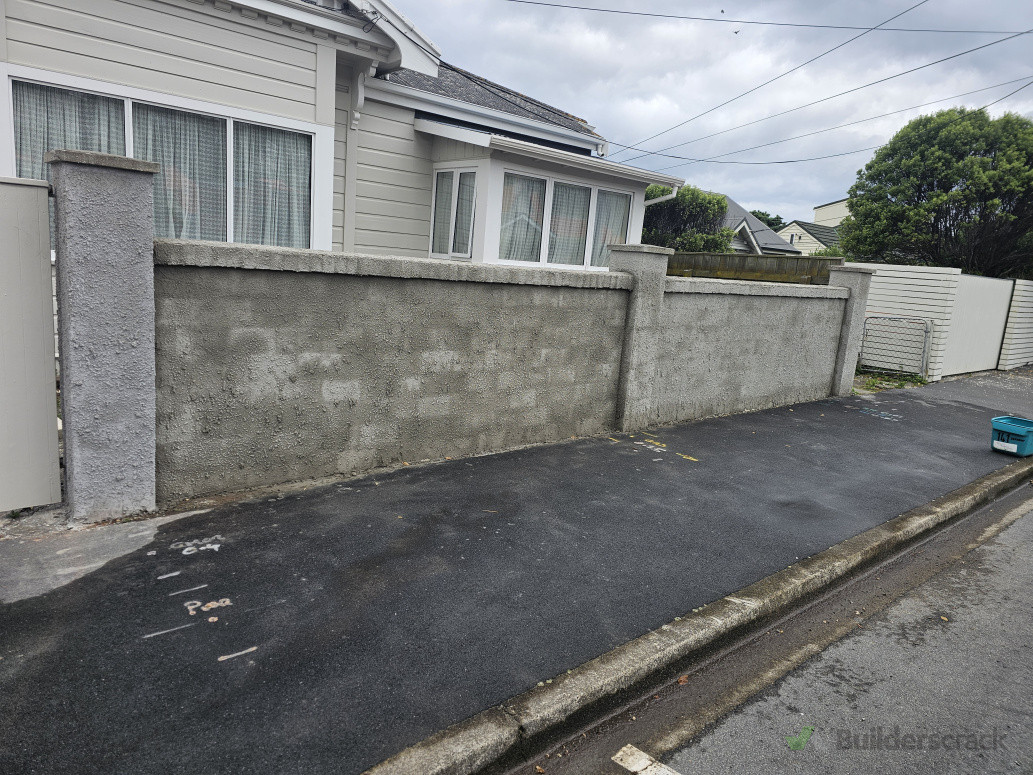 Splash coat to match house ready for paint and gate hang