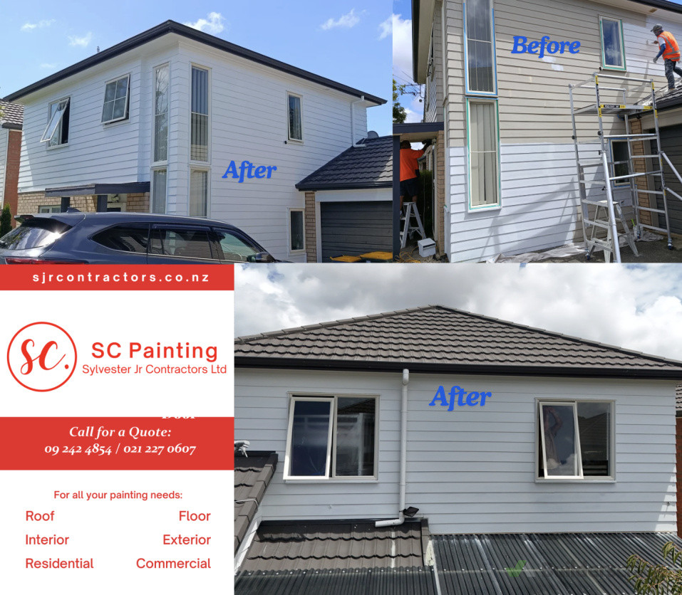 Exterior Painting - 4 Bedroom House