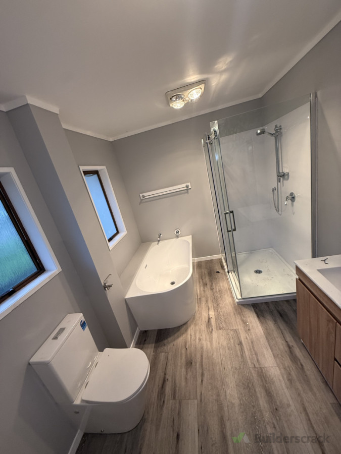 Bathroom full demolished and full renovation