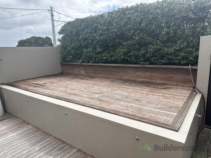 Restain deck and plank replacement (#1216675) | Builderscrack