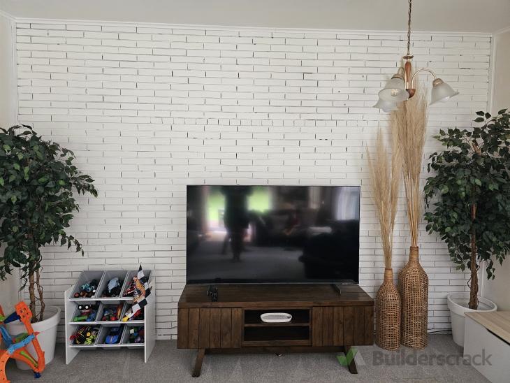 TV Wall Mount Installation on Brick Wall (#1216633) | Builderscrack