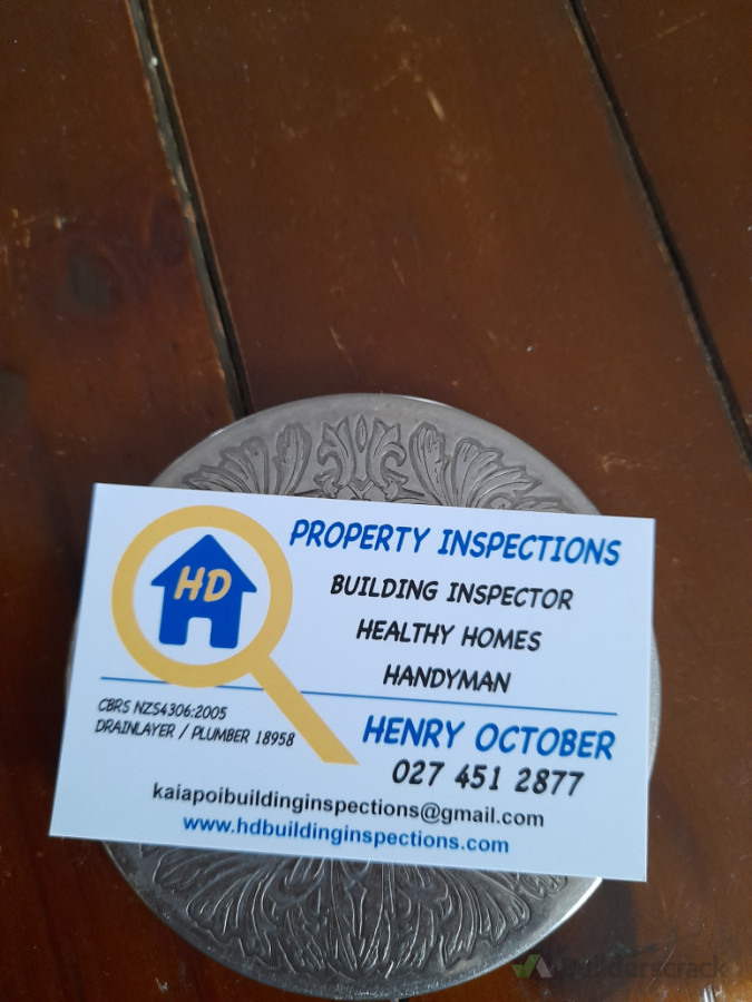 Front of my business card