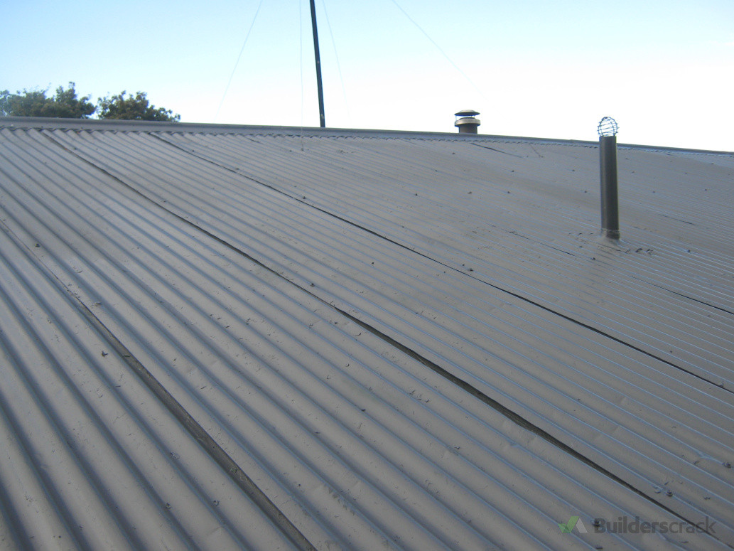 water proof and painting a rusty roof