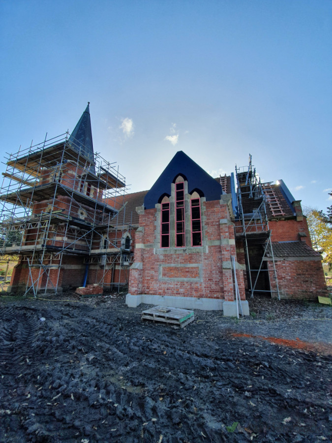 Restoration on St Paul's Church in Glenmark