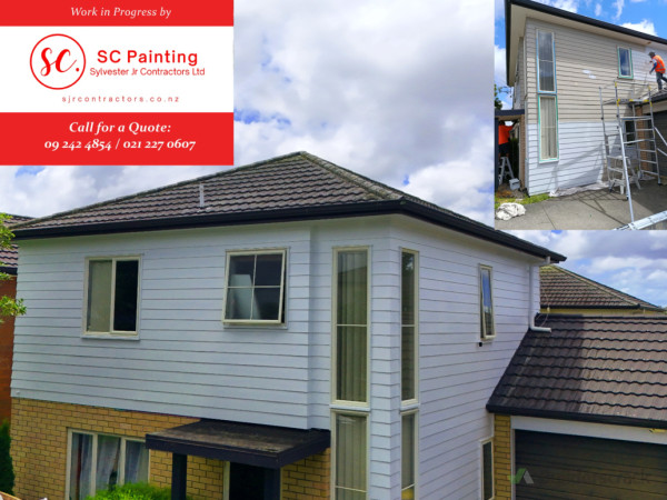 Painting the exterior home