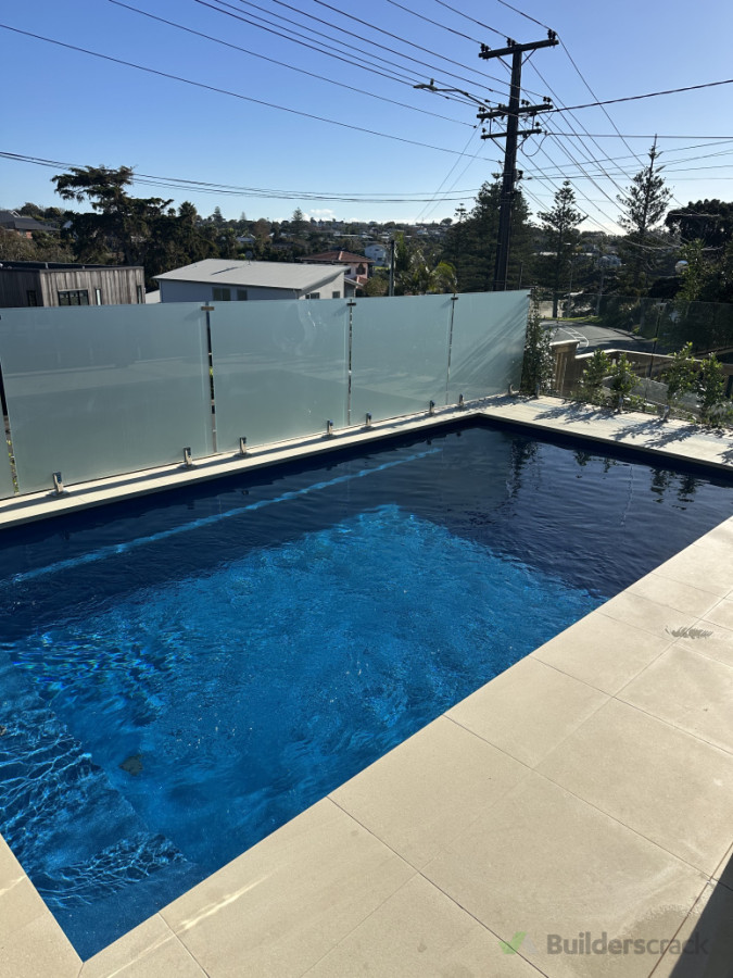 Torbay project-retaining walls, decks and Pools