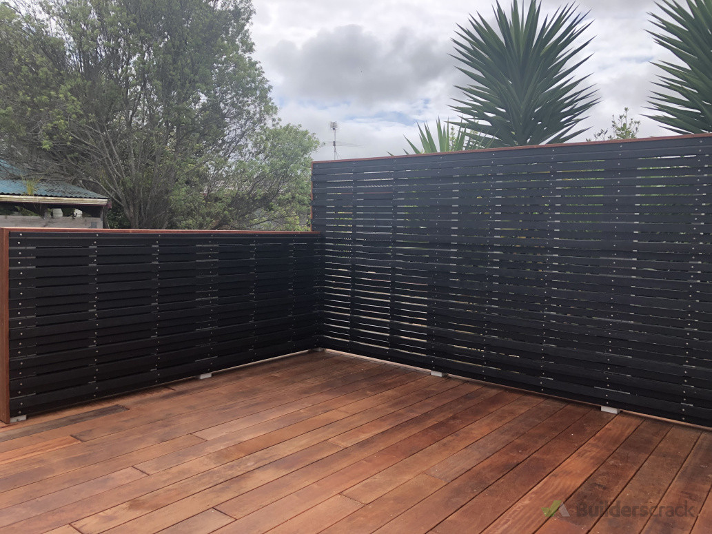 One Tree Hill deck rebuild and bespoke fences
