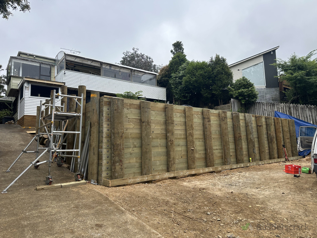 Titirangi Retaining Wall