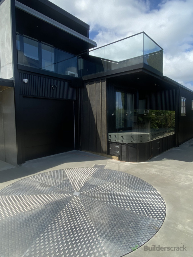 Kelston  total office  rebuild including car turntable