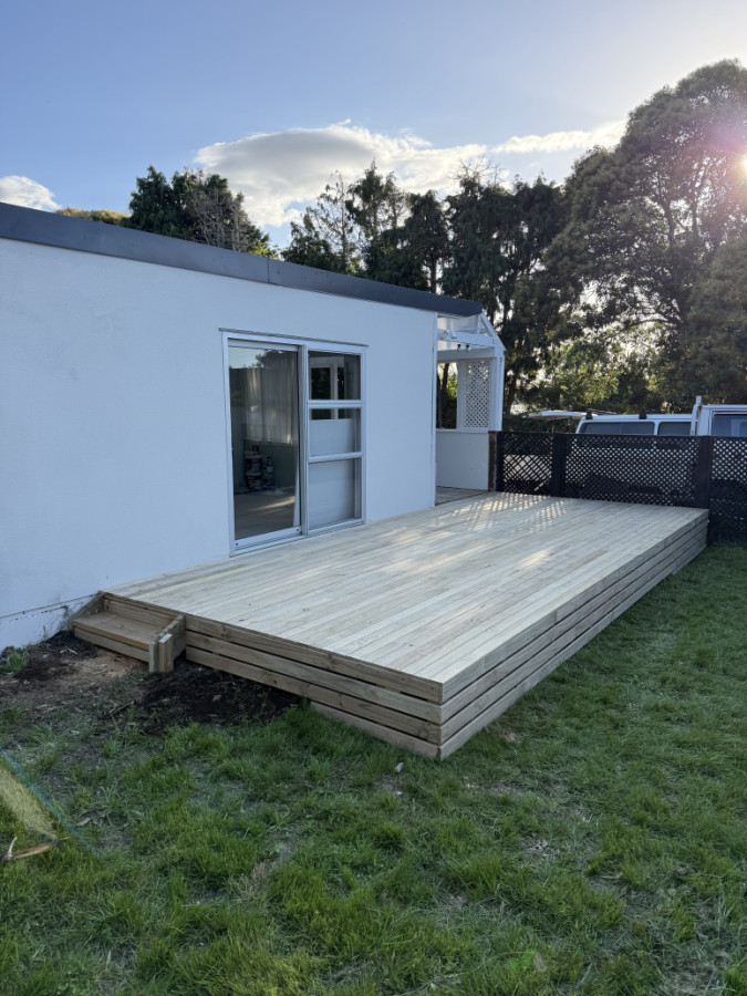 Deck Build and Match to existing front deck