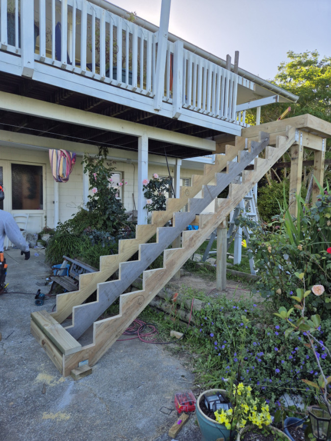 Manually made the Stringer by myself