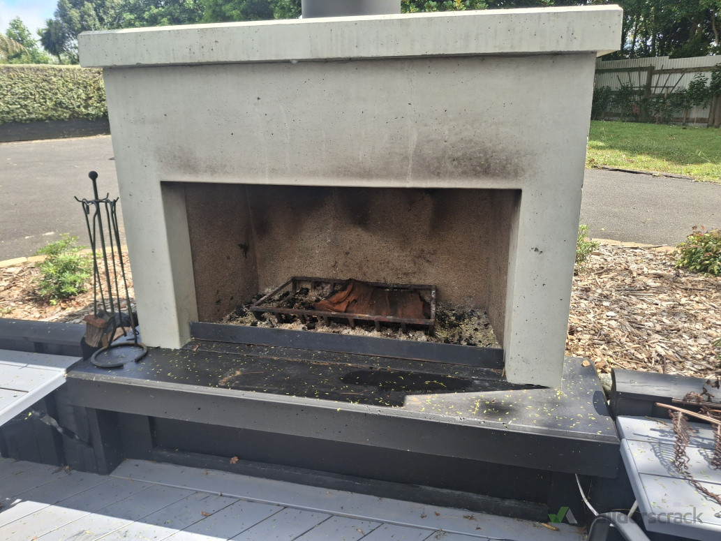 Precast Outdoor fireplace