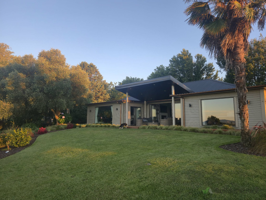Large detached pergola.