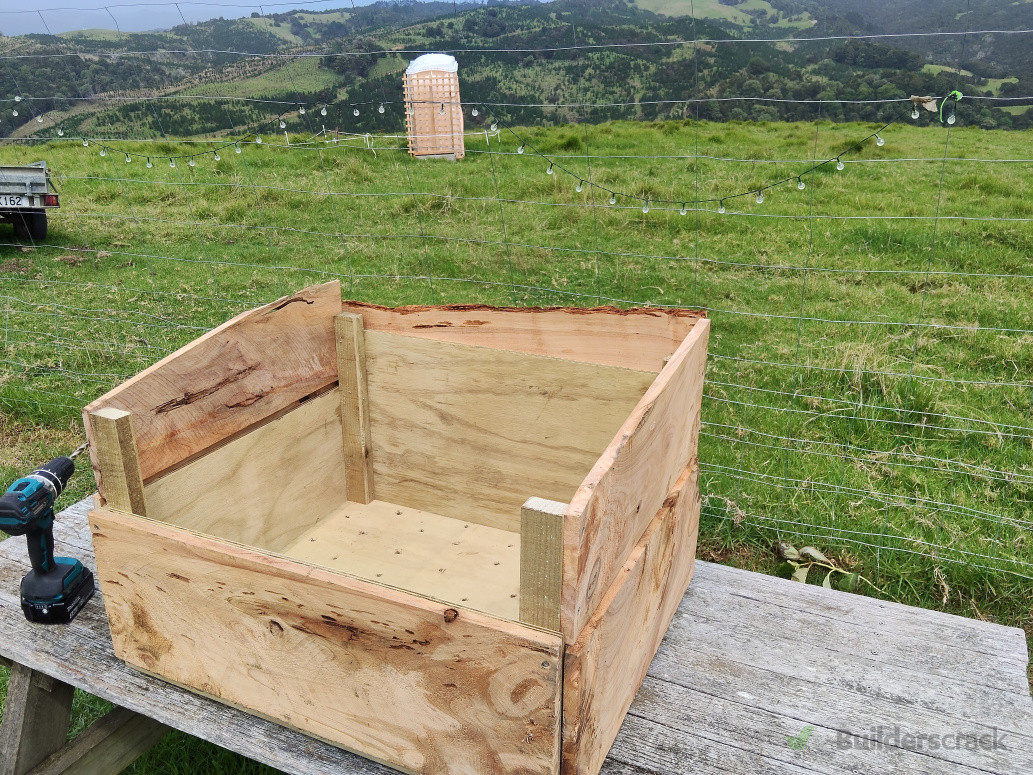 I also build a lot of shelves and planter boxes