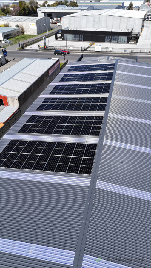 Commercial 66kW Installation Down Waterloo Road Christchurch