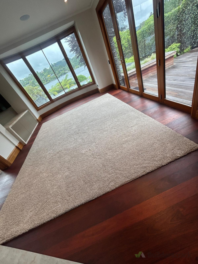 “Soft underfoot, serenity out the window.”