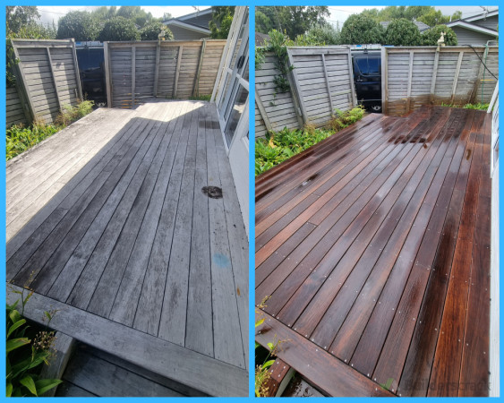 Vitex Hardwood Deck