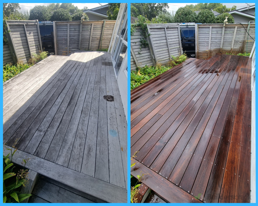 Vitex Hardwood Deck
