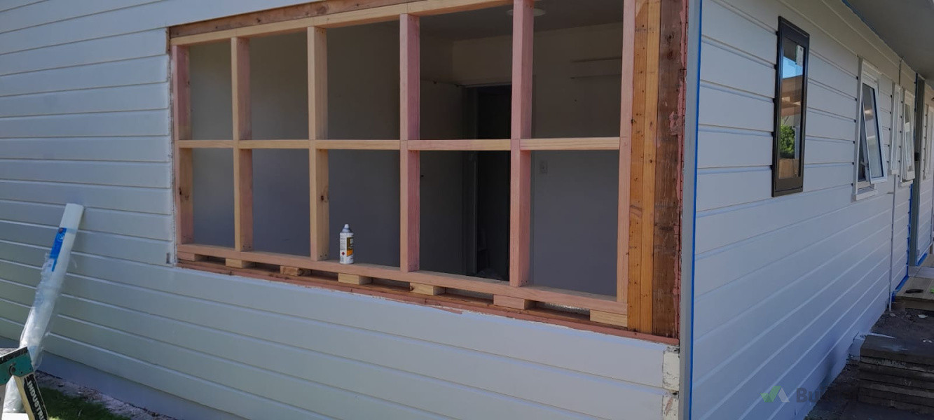 Window removal and wall patch 1