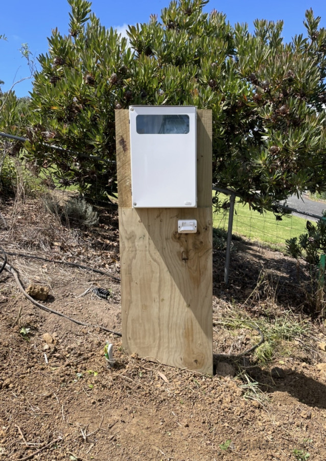 New connection with separate master meter station