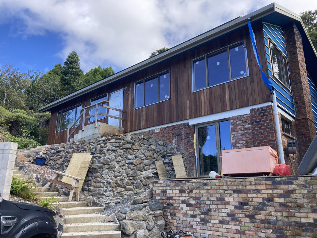 This area has been put on hold will finish on return